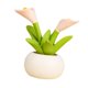 thumbnail image 4 of Estatua de resina artificial figura artística decoración de bonsai artesanía de interior ornamento de interior plantas falsas para sala de mesa Estilo D, 4 of 9