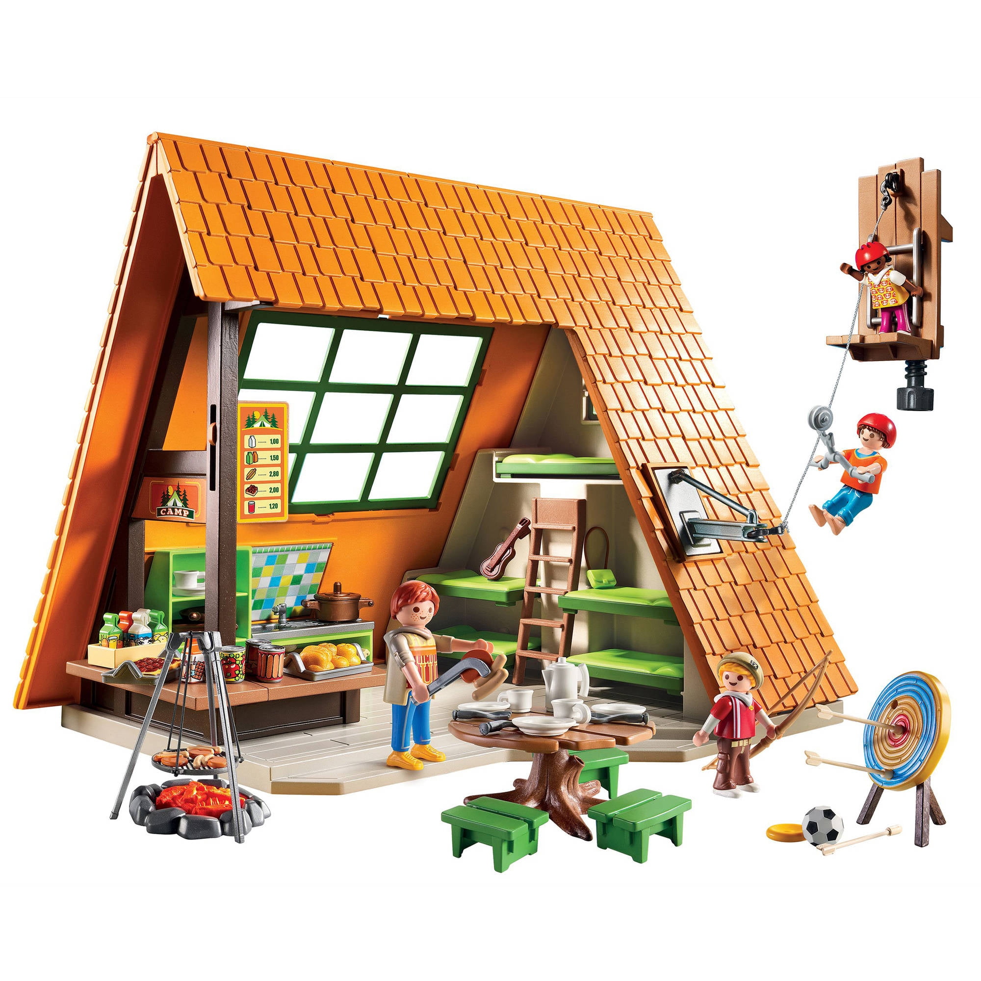 PLAYMOBIL Camping Lodge - Walmart.com 