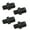 4PCS black, variant on 4Pcs Brake Lever Barrrel Adjuster For Cable Tension Tuning Road Mtb Bikes Cycles M10 Bicycle Accessories Brake For Bicycle Bike