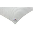 thumbnail image 2 of St. James Home Cooling Knit Bed Pillow with Nano Feather Fill and Removable Cover, Queen, 2 of 5