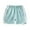 Mint Green, variant on EnJoCho Little Girls Summer Pants Shorts Kids Toddler Girls Shorts Solid Elastic Waist Sports Shorts Summer Beach Outdoor Play Clothes Pants