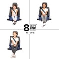 thumbnail image 2 of Asiento de coche Booster Diono Solana 2 XL 2022 8 años azul, 2 of 9