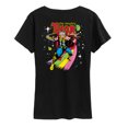 thumbnail image 2 of Marvel Thor - Rainbow Road - Women's Short Sleeve Graphic T-Shirt, 2 of 5