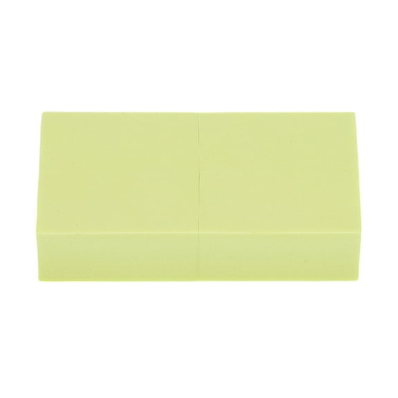 Unique Bargains Comfortable Sponge Nail Buffers for Salons DIY Green 8 Pcs