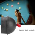 thumbnail image 4 of 2 Pcs Craie de Queue Antidérapante, Support de Craie de Billard avec Cordon, Support de Craie de Piscine, Support de Craie de Queue de Billard pour Snooker Piscine, 4 of 6