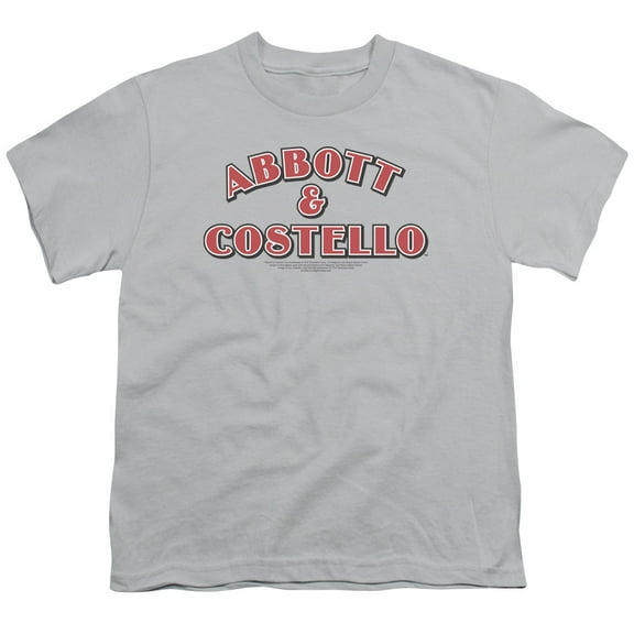 Abbott & Costello - Logo - Youth Short Sleeve Shirt - X-Large