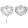 thumbnail image 3 of Paster Boules de Thé, une Meilleure Filtration Dense Maille Infuseur de Thé en Acier Inoxydable Sûr Passer Boules Split Buck Design Meilleure Filtration en Acier Inoxydable Maille Thé Boules, 3 of 8