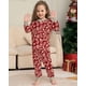 thumbnail image 1 of Conjunto de pijamas de algodón de manga larga para niños, Tops largos, pantalones, ropa de casa de dibujos animados, Navidad, Papá Noel, trajes de bebé para niños pequeños, 1 of 4