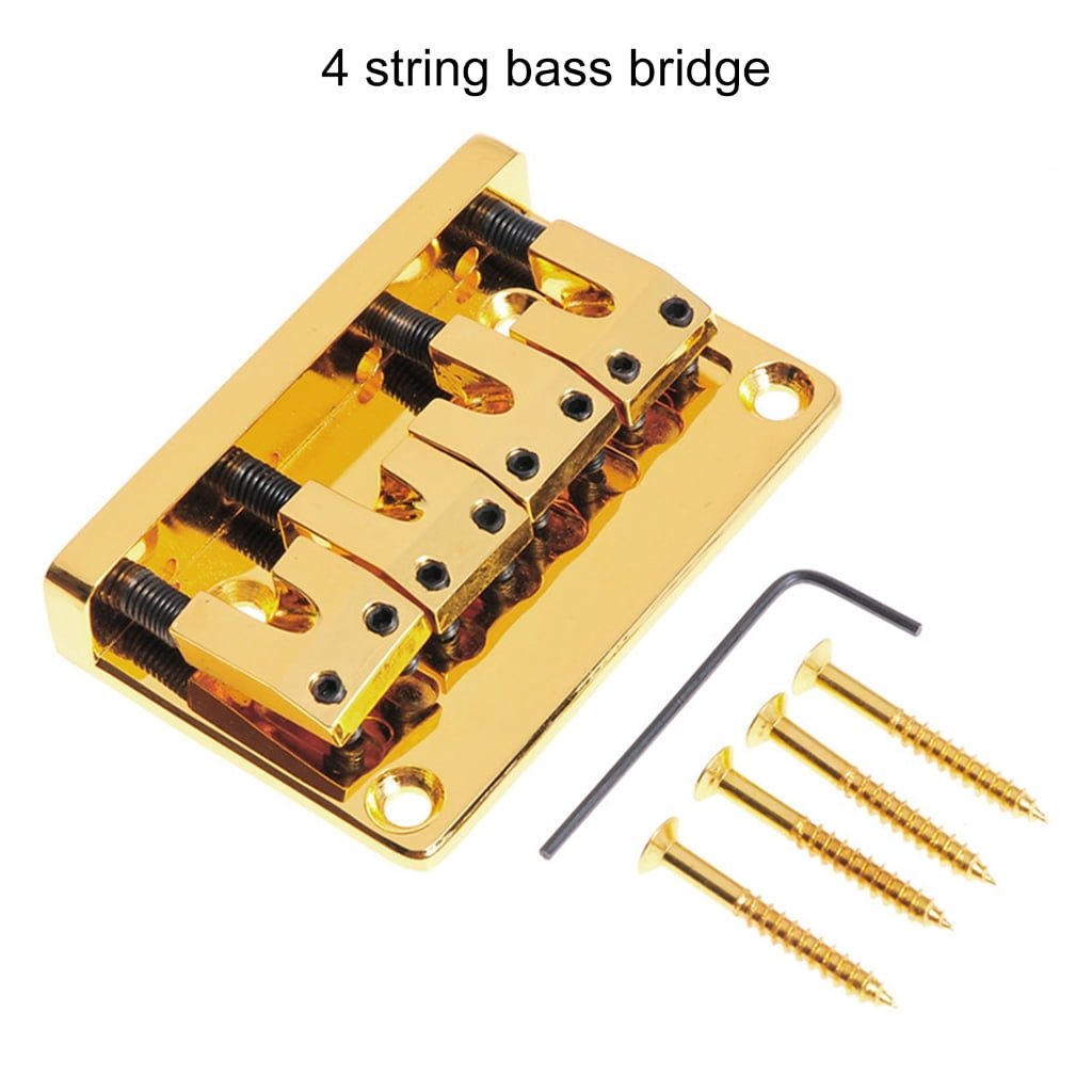 Oasiva 79.5x51.5MM Guitar Bridge Assembly Metal Texture Perfect for Electric Guitar