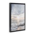 thumbnail image 3 of Stupell Industries Ripples Of Light over Bech Black Framed Floater Canvas Wall Art design by Karin Connolly, 25 x 17, 3 of 9
