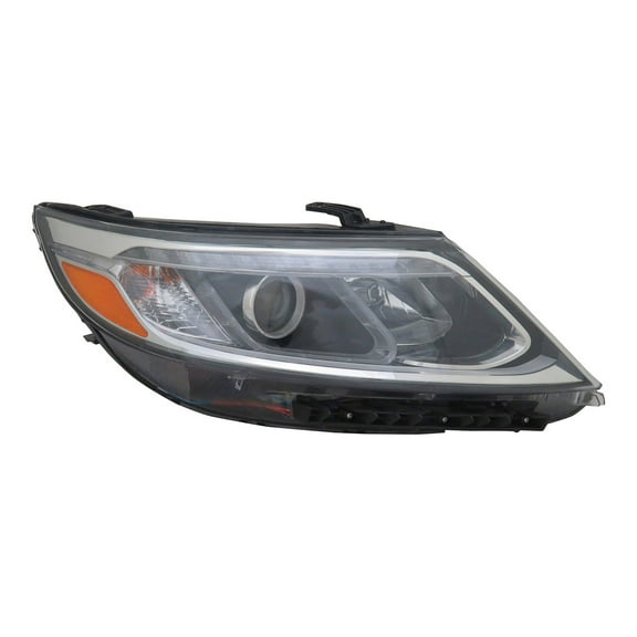 KAI New CAPA Certified Standard Replacement Passenger Side Headlight Assembly, Fits 2014-2015 Kia Sorento