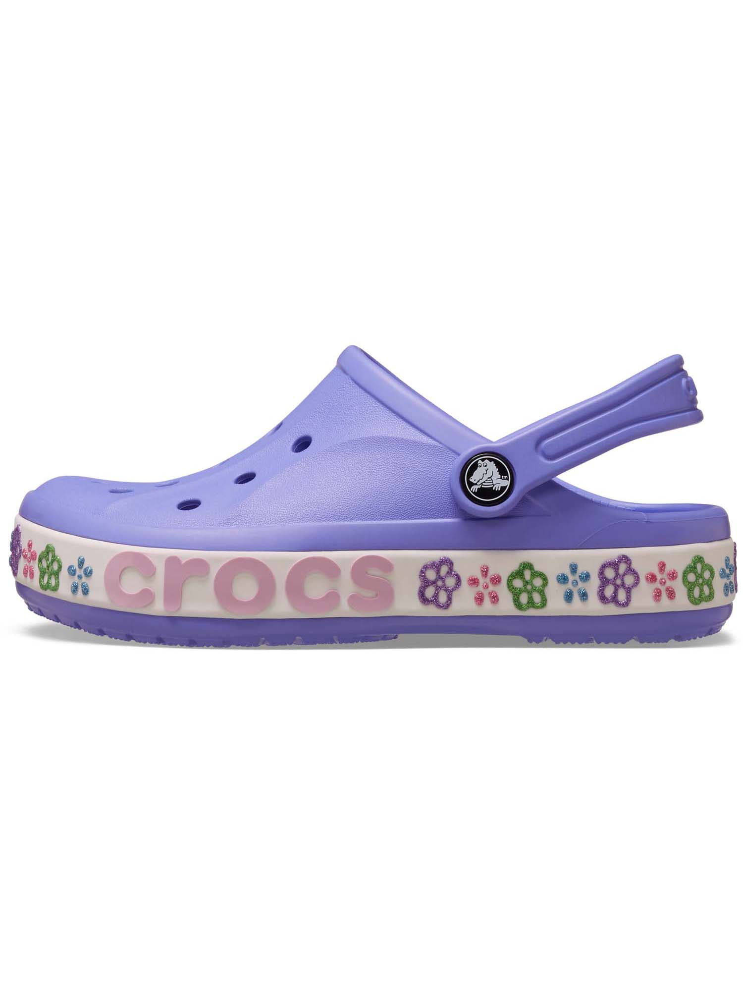 Crocs Toddler & Kids Bayaband Flower Clog
