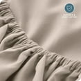 thumbnail image 6 of Bare Home Luxury 1800 Collection Fitted Sheet, Ultra-Soft, Deep Pocket, Full, Pebble, 6 of 8