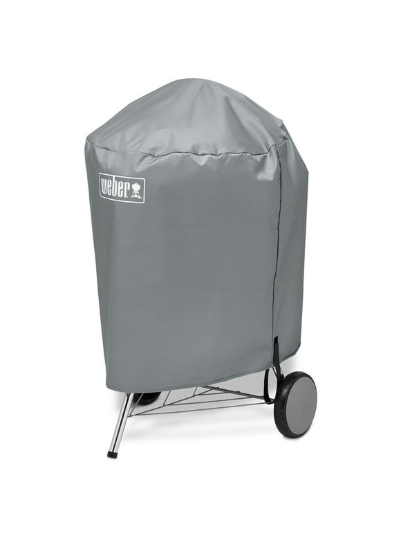 Weber 22 Inch Charcoal Kettle Gray Grill Cover