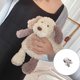 thumbnail image 2 of Furry Plush Dog Stuffed Animal Toy Throw Pillow Soft Soothing Doll For Couch And Children Room Decoration Cuddle Doll, 2 of 5
