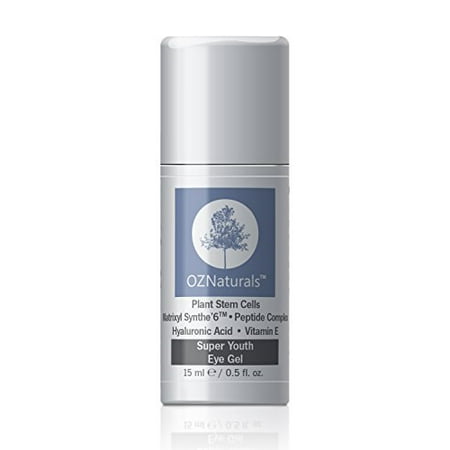 OZNaturals Eye Gel - Eye Cream For Dark Circles, Puffiness, Wrinkles - This Anti Wrinkle Eye Gel Was Voted ALLURE MAGAZINE'S Best In Beauty - The Most Effective Anti Aging Eye Cream (Best Korean Eye Cream For Puffiness)