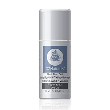 OZNaturals Eye Gel - Eye Cream For Dark Circles, Puffiness, Wrinkles - This Anti Wrinkle Eye Gel Was Voted ALLURE MAGAZINE'S Best In Beauty - The Most Effective Anti Aging Eye Cream (Best Eye Gel For Men)