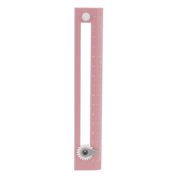 Geometry Compass Ruler, Clear Scale Learning Tool Adjustable Compass Point Compass Ruler Two In One For Student Yellow,Green,Blue,Pink