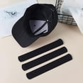 thumbnail image 3 of Sombrero Sudor Liner Sombreros desechables Relleno Reductor de tamaño Sombrero Almohadillas para el sudor Invisible Evita las Absorbe la 5x Bolsa azul negra shamjiam Reductor de tamaño de sombrero, 3 of 9