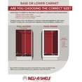 thumbnail image 5 of Rev-A-Shelf RV-12PB-50 50 Quart Pull-Out Sliding Waste Container w/ Lid, White, 5 of 5