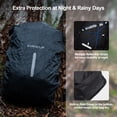 thumbnail image 3 of EVERFUN Hydration Backpack 18L Water Pack with Bladder 3L/101oz Hiking Hydropack for Biking Running Skiing - Black, 3 of 10