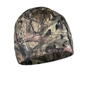 Powercap 4-LED lighted Camo Beanie with Extra CR2032 Battery Set, Mossy Oak Country