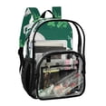 thumbnail image 5 of ALAZA Clear Backpack Horse in Clover PVC Transparent BookBag, 5 of 7
