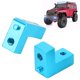 thumbnail image 4 of Lot de 2 plaques de servo en alliage d'aluminium pour voiture télécommandée RGT 136100 1/10, bleu 680023B, 4 of 4