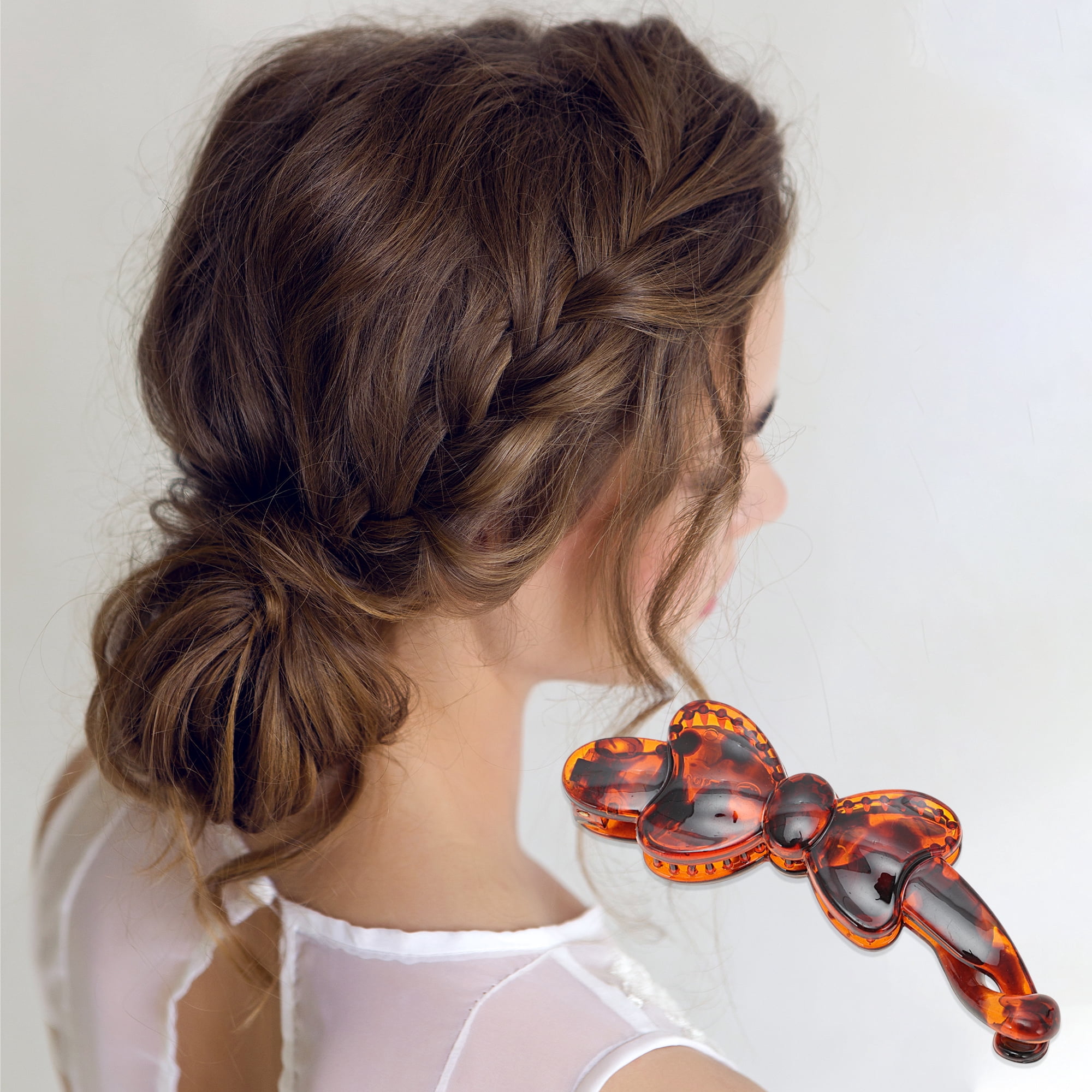 NOMADIC NOOK Fashion Bow Hair Clips Multicolored 6 Pcs