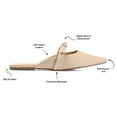 thumbnail image 2 of Brinley Co. Womens Vegan Leather Slip On Mule, 2 of 7