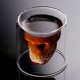 thumbnail image 5 of Vaso de doble pared con motivo de calavera, transparente, para café, vino, cerveza, té, juego de 2 transparente Xemadio LKX-0111-1, 5 of 6
