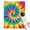 Rainbow Tie Dye, variant on Rainbow Tie Dye Spiral Pattern Blanket,Comfortable Soft Flannel Throw Blanket,All Season,Warm Lightweight Blankets for Sofa Bed Couch Living Room Chair,30"x40"