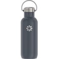 thumbnail image 1 of Botella Deportiva Lifefactory De Acero Inoxidable Con Aislamiento Al Vacío De 20 Onzas, Carbono, 1 of 5