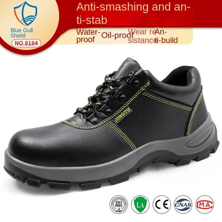 

Blue Gull Shield Labor Protection Shoes Summer Breathable Anti-smashing Anti-stab Work Shoes Comfortable Wear-resistant Safety Protection Tooling Shoes