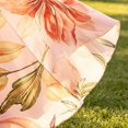 thumbnail image 5 of Zehjuhan Women's Flowy Sleeveless Maxi Dress with Ruching Tie Waist & A-Line Silhouette – Floral Print for Party & Vacation Pink，2XL, 5 of 6