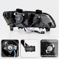 thumbnail image 3 of Black 2008 2009 2010 Pontiac G8 LED DRL Projector Headlights w/ Running Lights, 3 of 7
