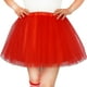 thumbnail image 1 of Falda tipo tutú DMLBC para mujeres, adultos y adolescentes, 4 capas con forro rojo, 1 of 7