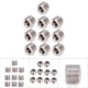 thumbnail image 5 of Cabeza de tapón hexagonal, 10 piezas de acero inoxidable 304 Cabeza de tapón hexagonal de acero inoxidable Cabeza de tapón BSPP Máxima comodidad, 5 of 5