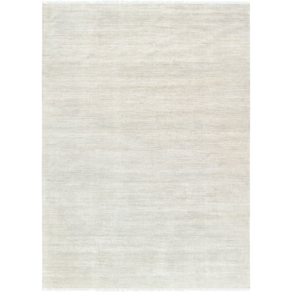 Pasargad Home Transitional Collection Hand-Knotted Silk & Wool Area Rug- 9' 11" X 13' 9"