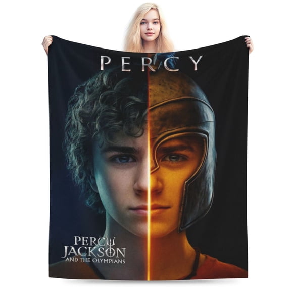 Ultra Soft Fleece Flannel Blankets Percy Jackson Bedding Blanket Cozy Warm Throws for Couch Sofa Bed 60"x50"