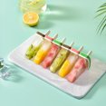 thumbnail image 5 of Harlier Watermelon Ice Popsicle Molds 4 pieces, Reusable Ice Pop Maker, Popsicles Holder for Freezer, Homemade Ice Cream Pops Mold - Make Popsicles with Yogurt, Juice or Smoothies, 5 of 8