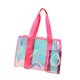 thumbnail image 4 of Bolso de playa bolso grueso PVC Bolso de hombro para mujeres casuales grandes para un solo hombro para el festival de música Picnic piscina de piscina Rosa, 4 of 8