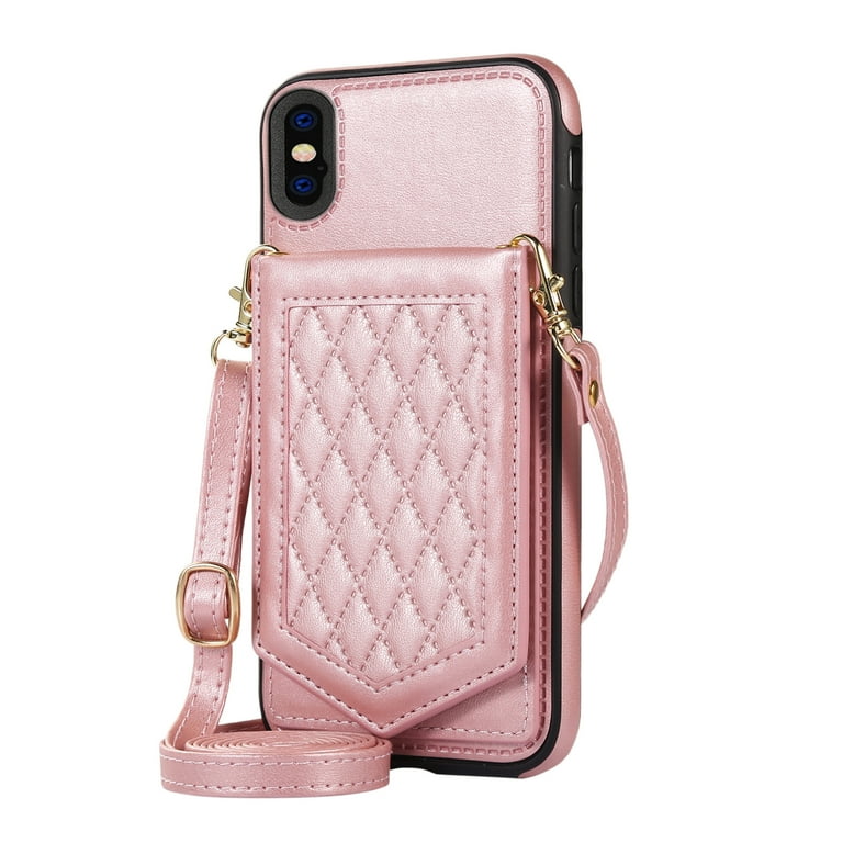 Gurl Cases iPhone Xs Max Crossbody Wallet Phone Case