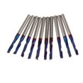 thumbnail image 2 of 10PCS 1/8 Pulgadas Vástago Una Flauta Brocas Molino Extremo Grabado 2.5x12mm Sharpla Brocas de grabado de fresado de extremo, 2 of 7