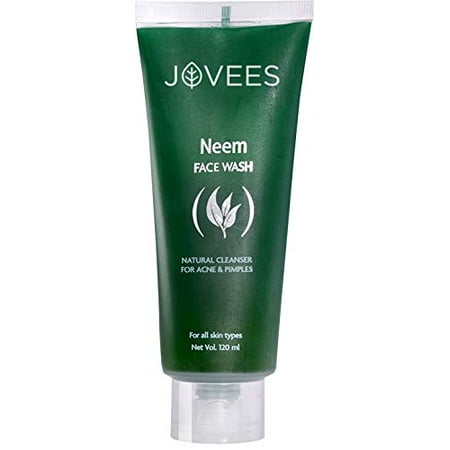 Jovees Natural Neem Face Wash 120 ml (Best Natural Face Wash In India)