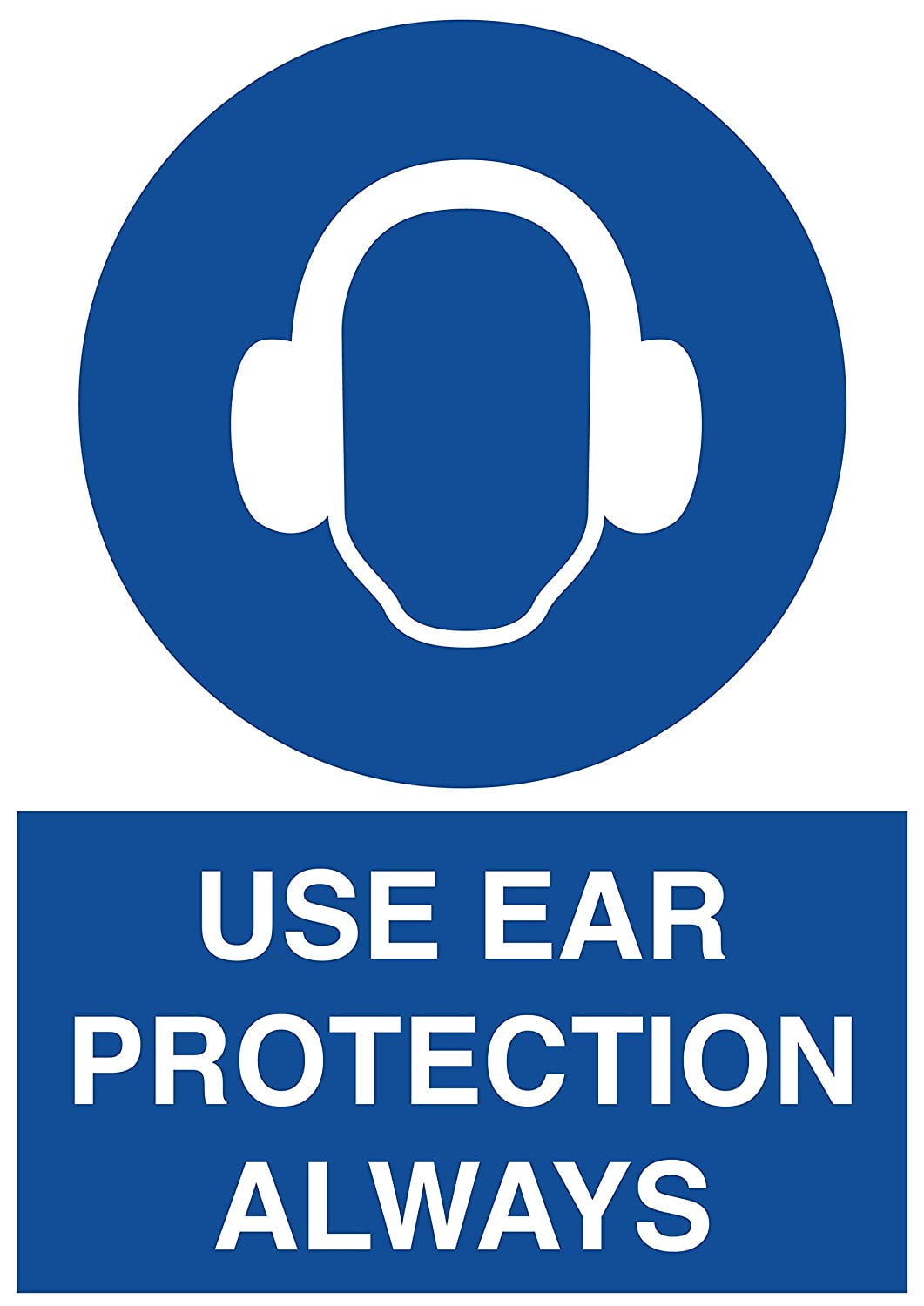 Vinyl Stickers Bundle Safety and Warning Signs Stickers Use Ear