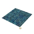 thumbnail image 3 of Apollo Tile Celestial 12 in. x 12 in. Glossy Sea Blue Glass Mosaic Wall and Floor Tile (20 sq. ft./case) (20-pack), 3 of 5