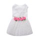 thumbnail image 2 of Vestido para mascotas para perros pequeños Vestido rojo sandía para mascotas Falda Ropa para mascotas Falda Primavera y verano Blanco puro Estilo femenino Tela Yorkie, 2 of 5