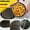 Black, variant on ChenyGod 1 Pack Pizza Pan for Oven, Non-Stick Pizza Pan with Holes,12 inch Carbon Steel Pizza Crispy Tray for Frozen & Homemade Pizza, Dishwasher Safe