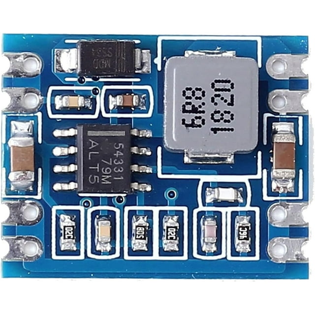 HUGFEGWE Module d'Alimentation à Réduction de Tension Convertisseur de Courant DC-DC 5V-28V à 3.3V/7V-28V à 5V/14V-28V à 12V 3A Sortie Fixe (Couleur : DC 5V) CJB91-135432